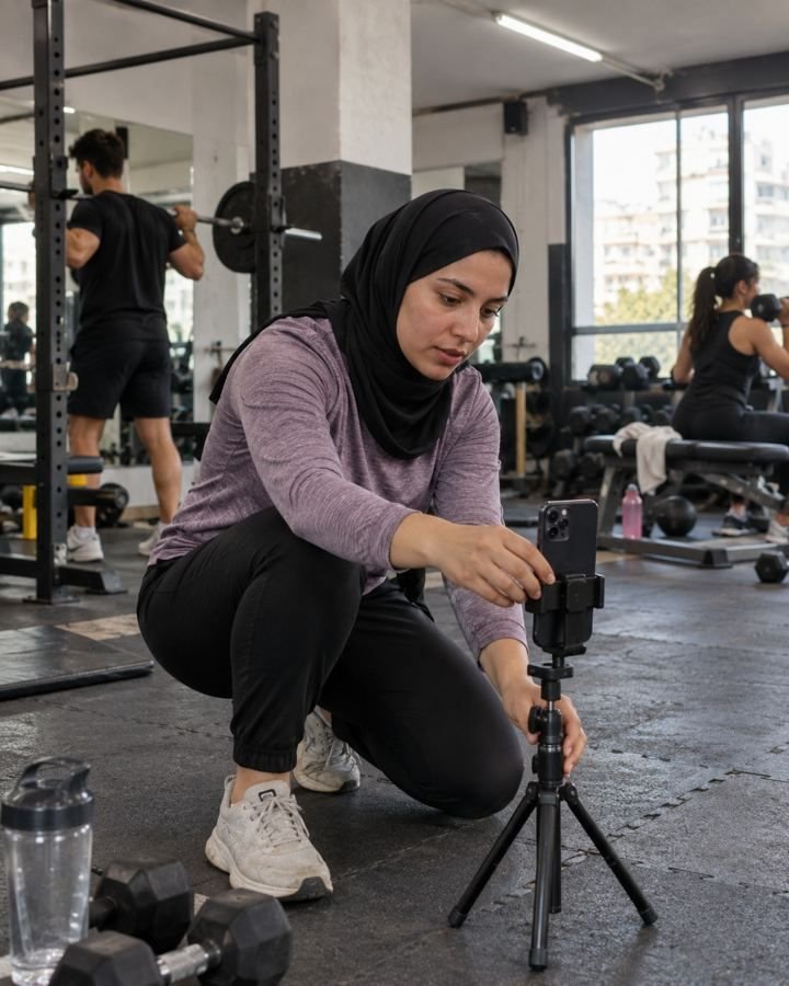 Coachs et sport : un professionnel marocain qui crée du contenu pour Instagram
